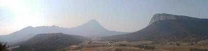Le Pic st loup et l'Hortus Le Pic st loup et l'Hortus